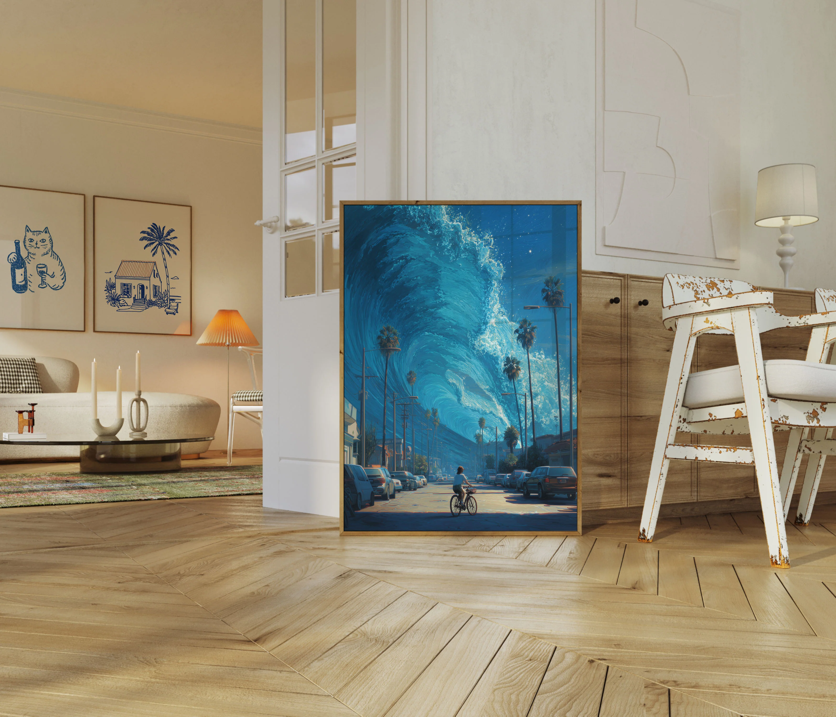 Tsunami Street Apocalypse Poster - Image 5