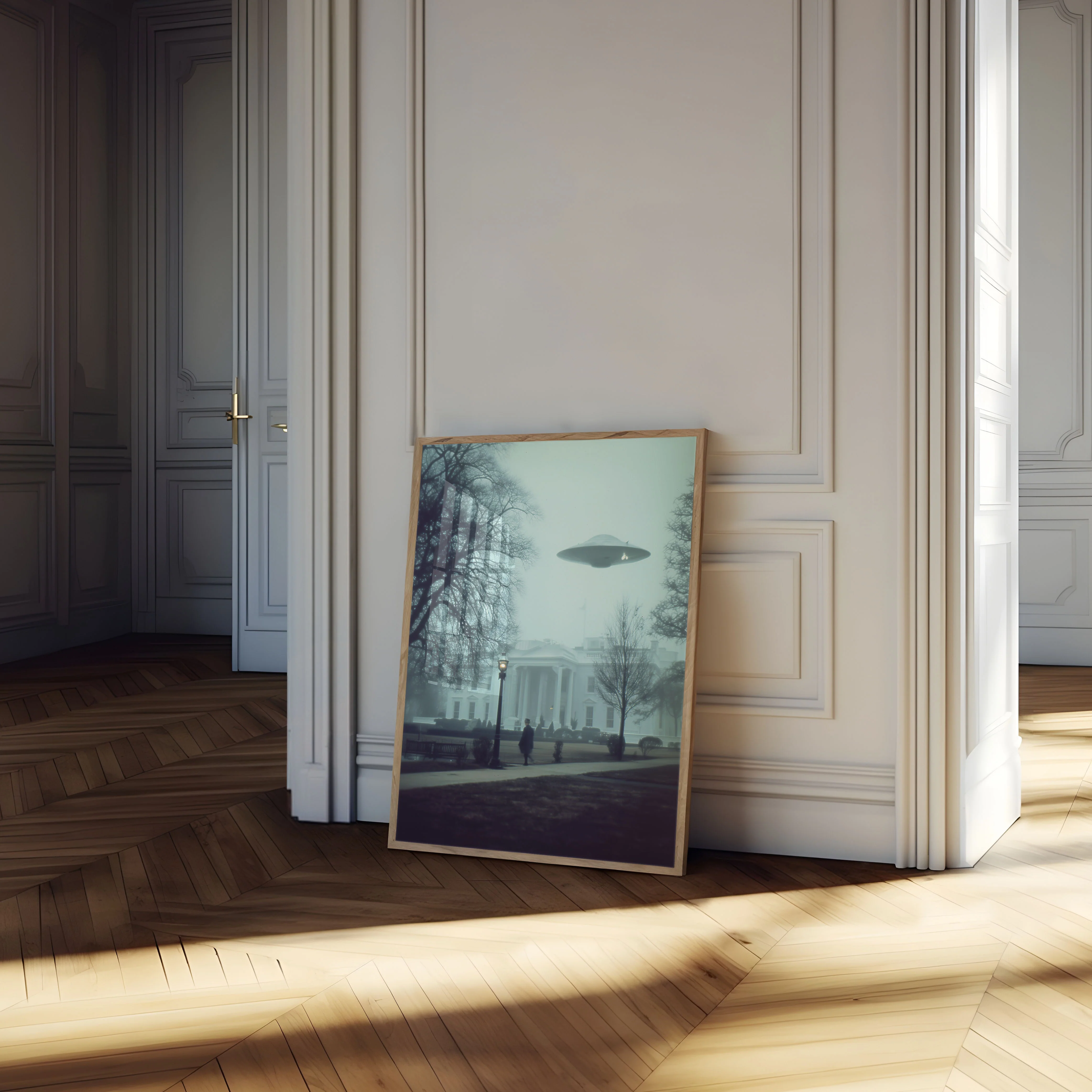UFO White House Encounter Poster - Image 4