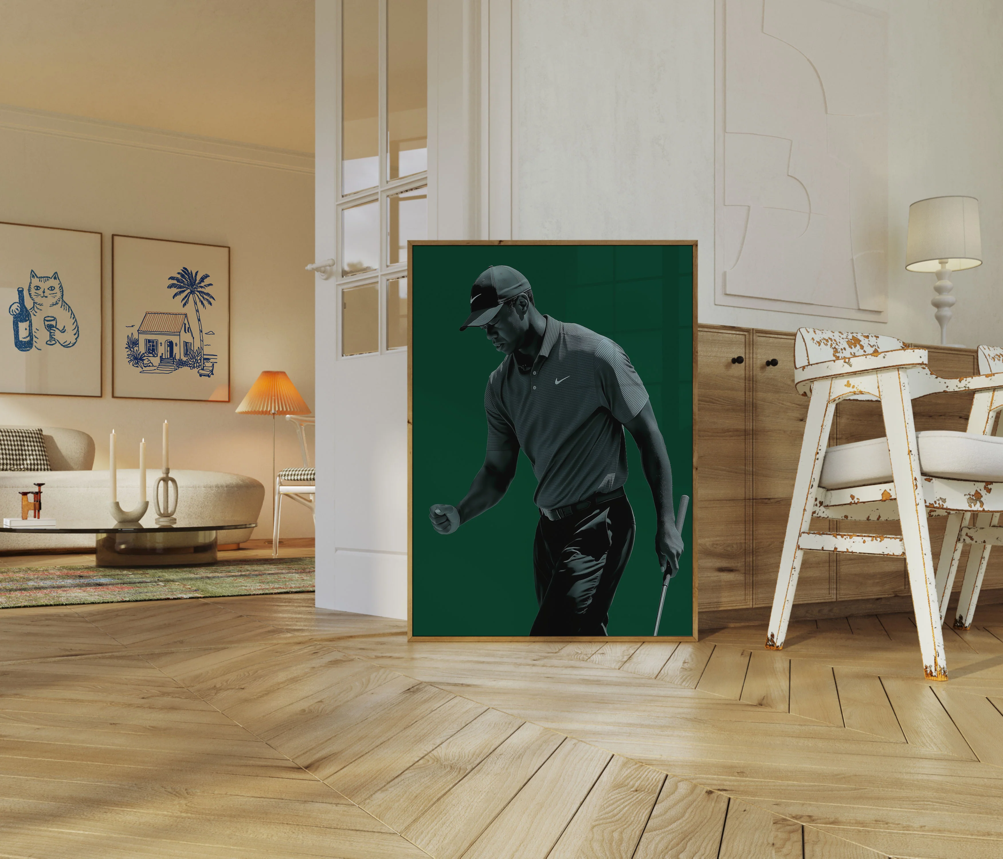 Victory Stance Golf Poster - Image 5