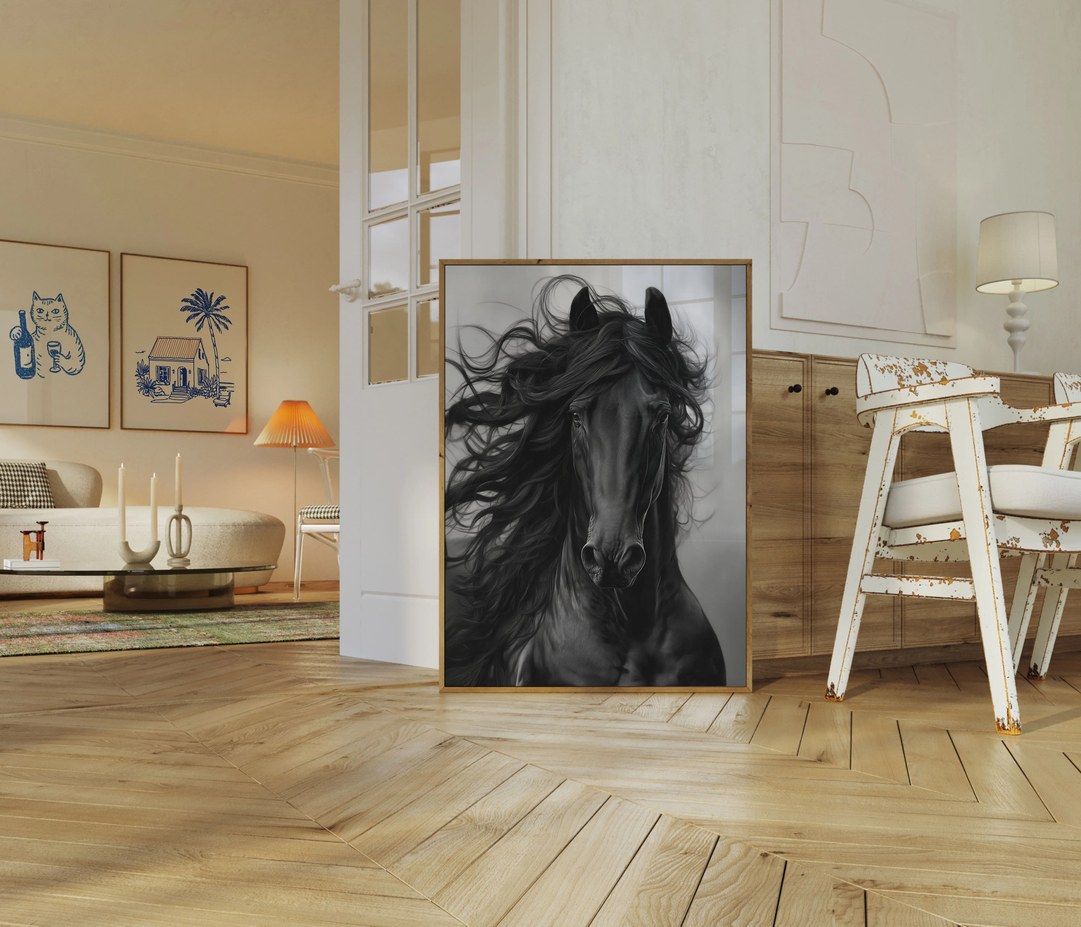 Wild Mane Stallion Poster - Image 5